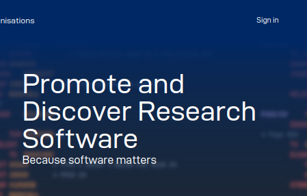 Location of the sign in button